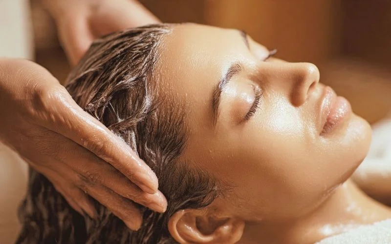 mélytisztító, tápláló és hidratáló headspa